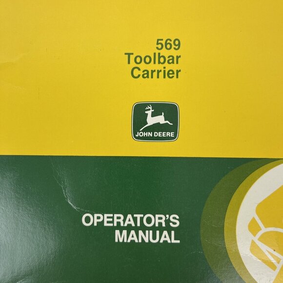 John Deere 569 Toolbar Carrier Operator's Manual OM N159551 Issue F0 - Picture 3 of 8